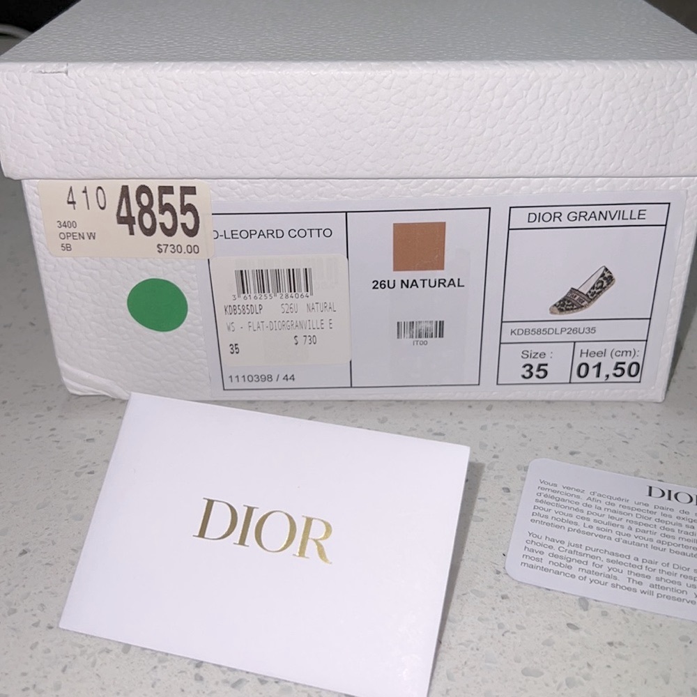 Dior Granville Natural Espadrille - Picture 11 of 16
